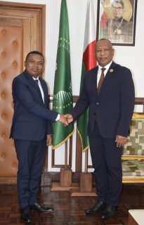 DOUBLE VISITE DE COURTOISIE DU DIRECTEUR GENERAL DU BIANCO, AUPRES DU PREMIER MINISTRE ET DU PRESIDENT DE L&rsquo;ASSEMBLEE NATIONALE